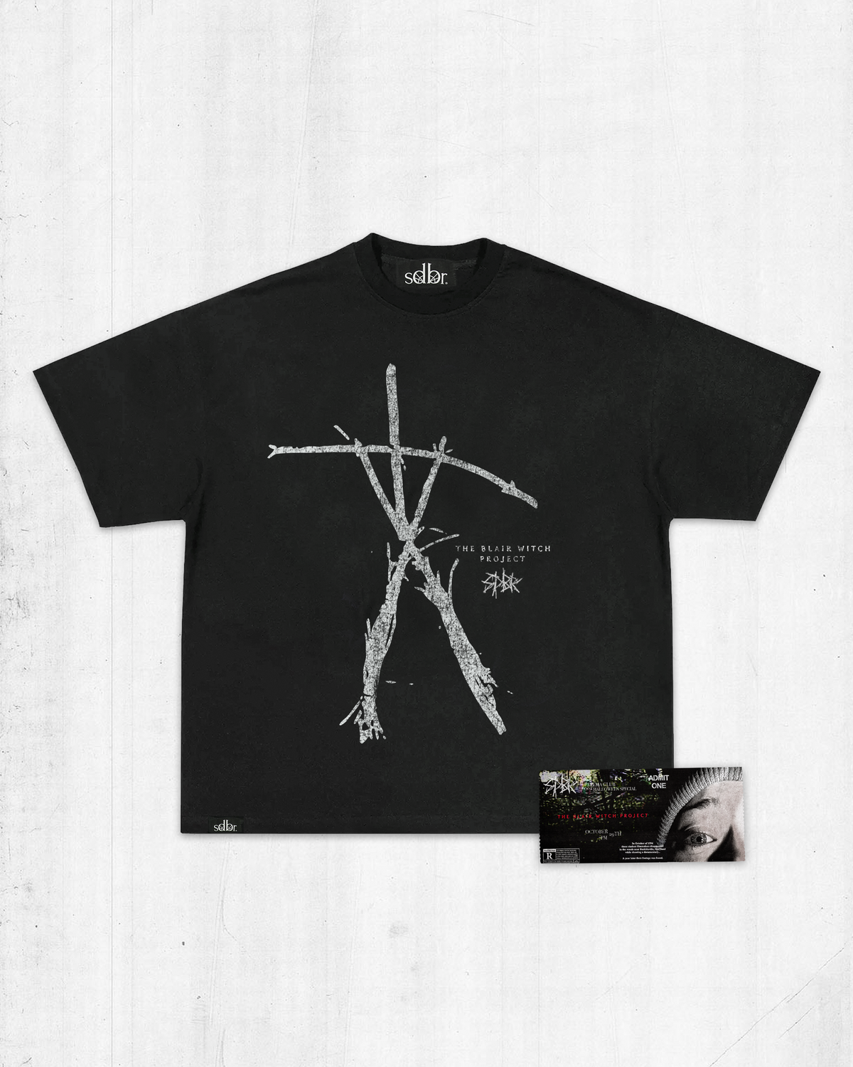 SDBR Cinema #002 Halloween Special Presents 'The Blair Witch Project' — Ticket + T-Shirt